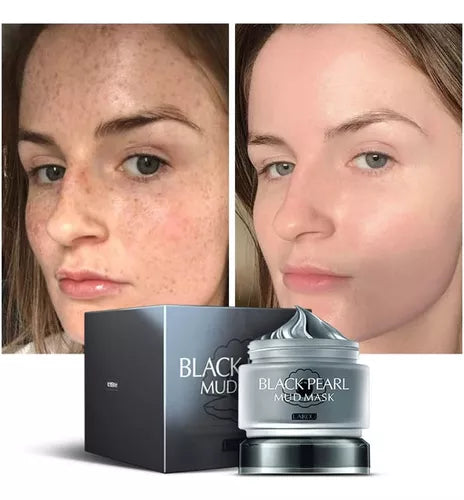 MASCARILLA DE BARRO NEGRO DE PERLA NEGRA - MUD MASK - ENVIÓ GRATIS