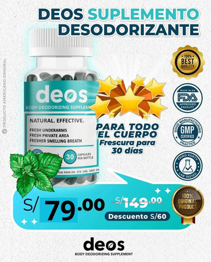 DEOS - Desodorante interno