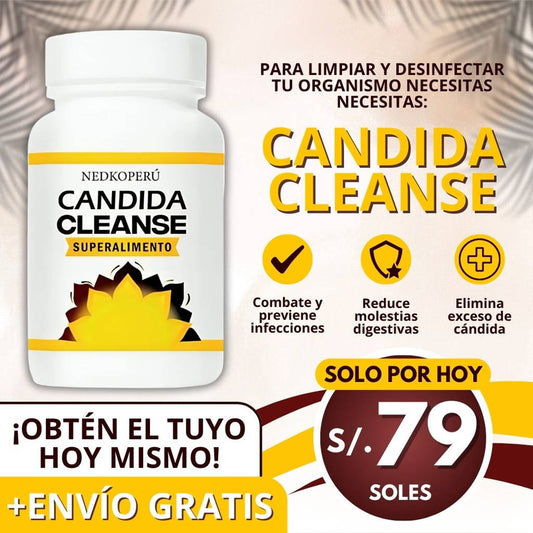 CANDIDA CLEANSE - CONBATE Y PREVIENE INFECCIONES