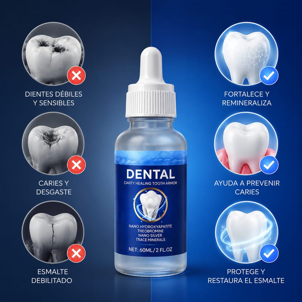 DENTAL PARA LOS DIENTES - ELIMINA LA CARIES Y RECUPERA TU DENTADURA