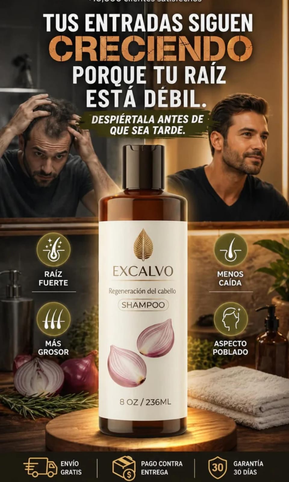EXCALVO- FORTALECE TU CABELLO DESDE LA RAIZ