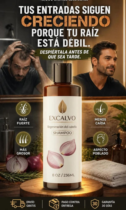 EXCALVO- FORTALECE TU CABELLO DESDE LA RAIZ