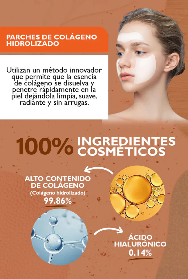 PARCHES DE COLÁGENO BEAUTY PATCH | 100% EFECTIVO